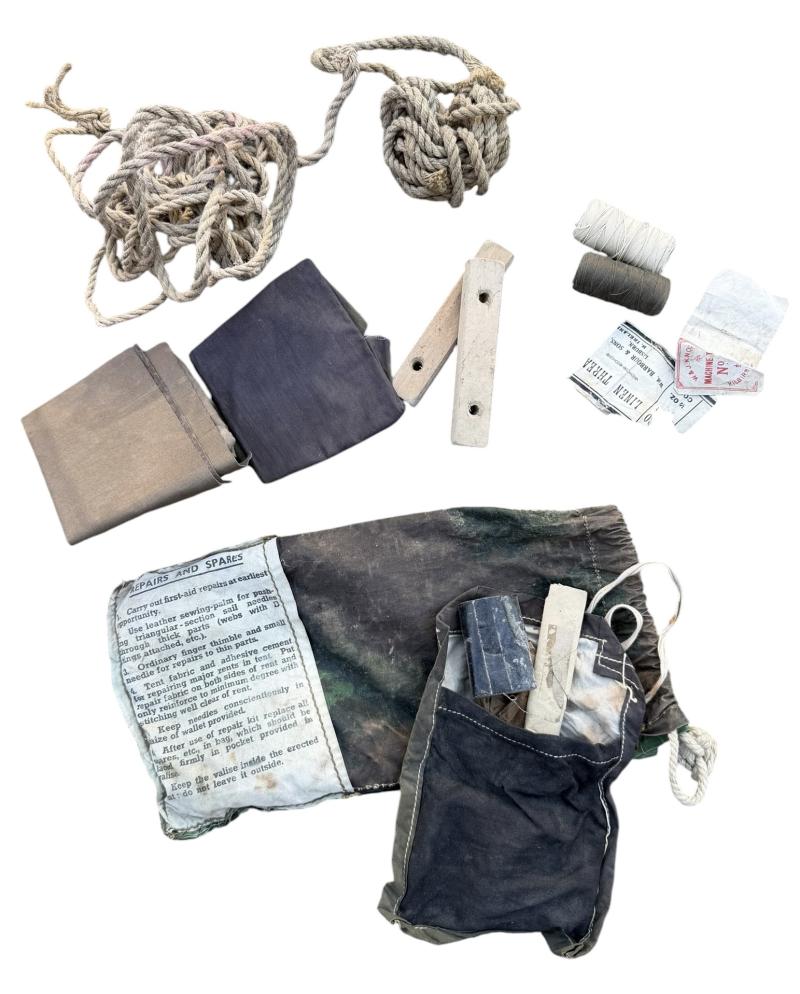 British WW2 camo Army Tent