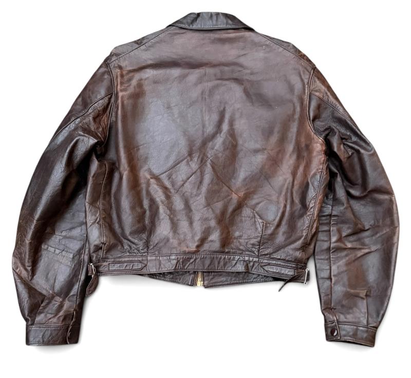 Luftwaffe leather Flight Jacket (French made)