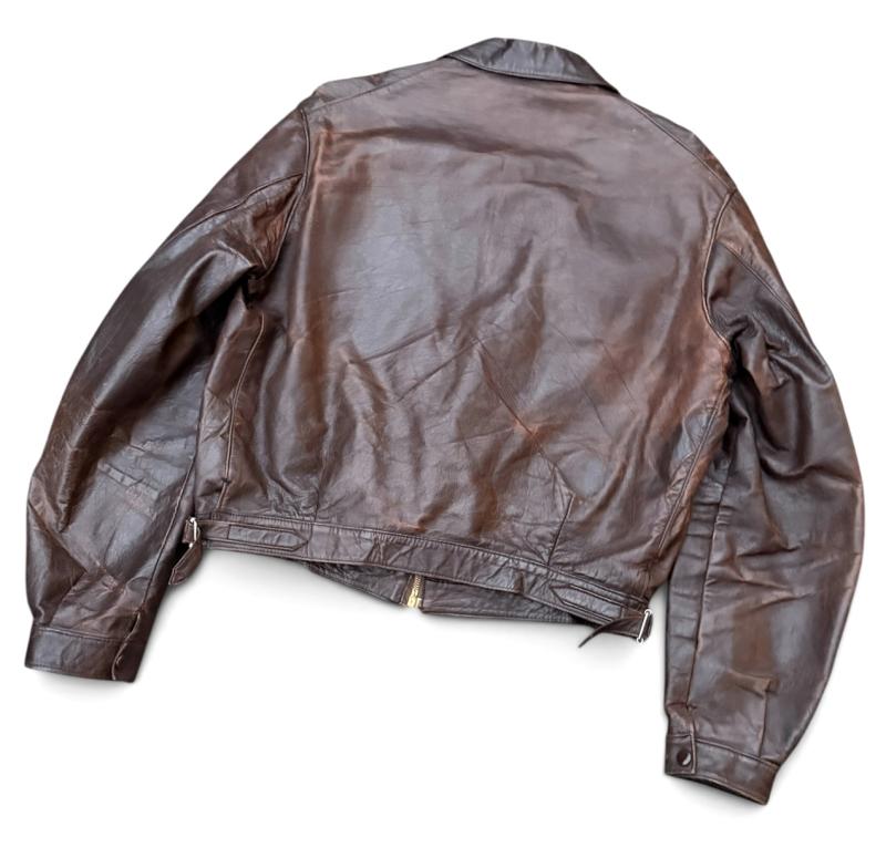 Luftwaffe leather Flight Jacket (French made)