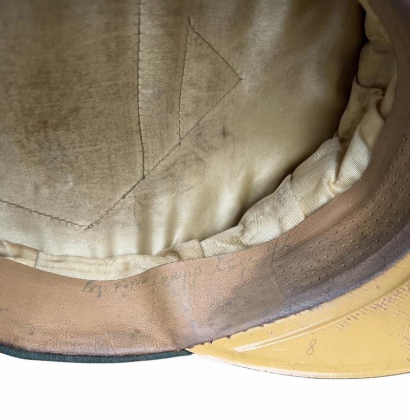 Third Reich Forester Officers Visor
