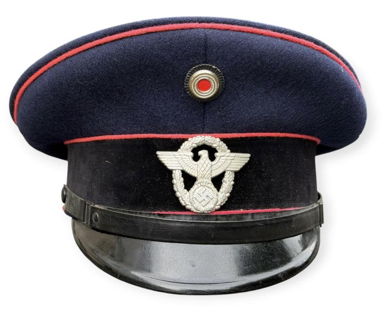 Third Reich Feuerschutz Visor Cap