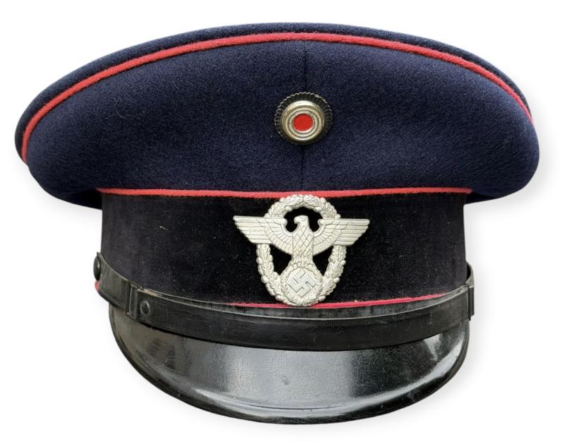 Third Reich Feuerschutz Visor Cap