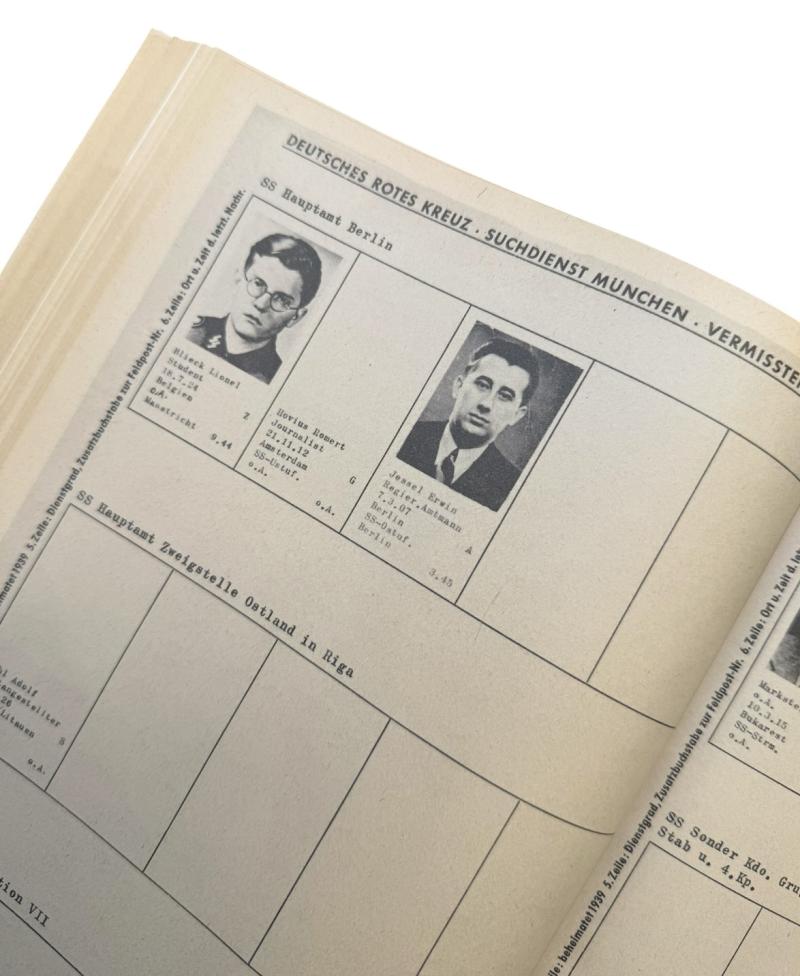 DRK Deutsches Rotes Kreutz Suchdienst Book