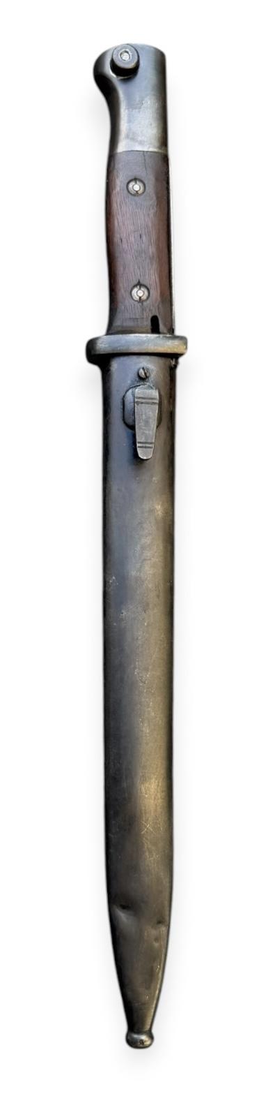 German WW1 Imperal Gewehr 98 Sawback Bayonet