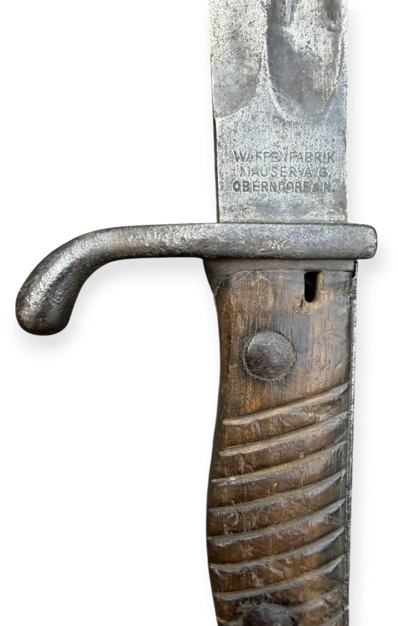 German Imperial/WW1 Butcher Knife Bayonet