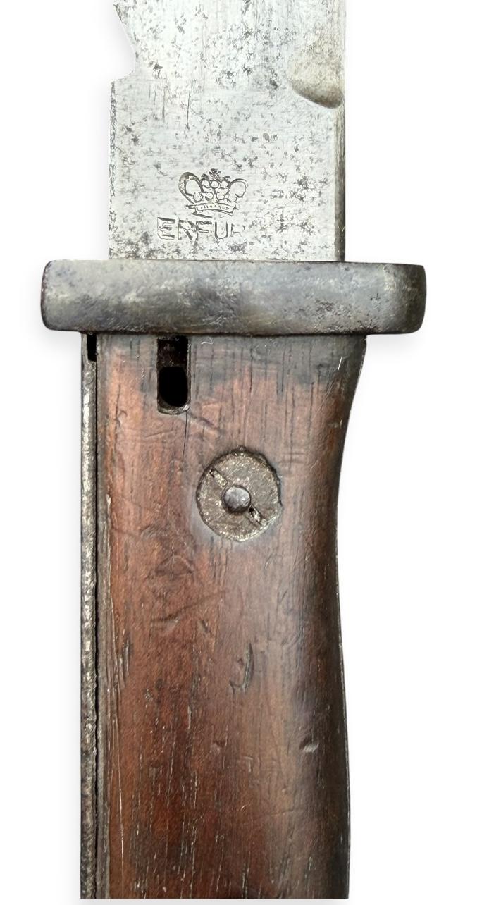 German WW1 Imperal Gewehr 98 Sawback Bayonet
