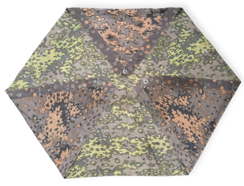 WaffenSS Oakleaf camo Zeltbahn (Shelter Quarter)