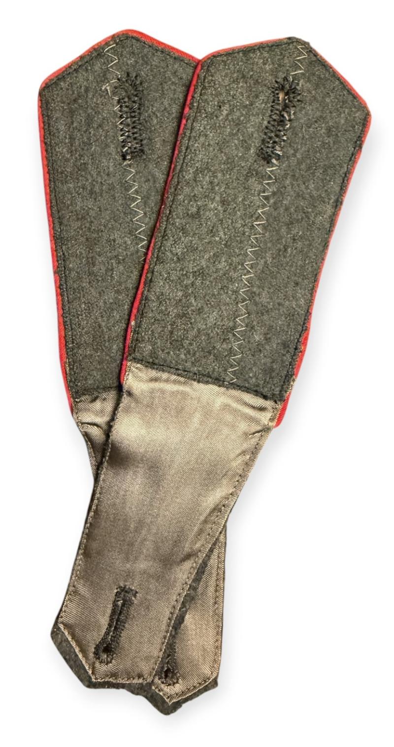 Nice used and worn pair of Eastern Volunteer Shoulder Boards