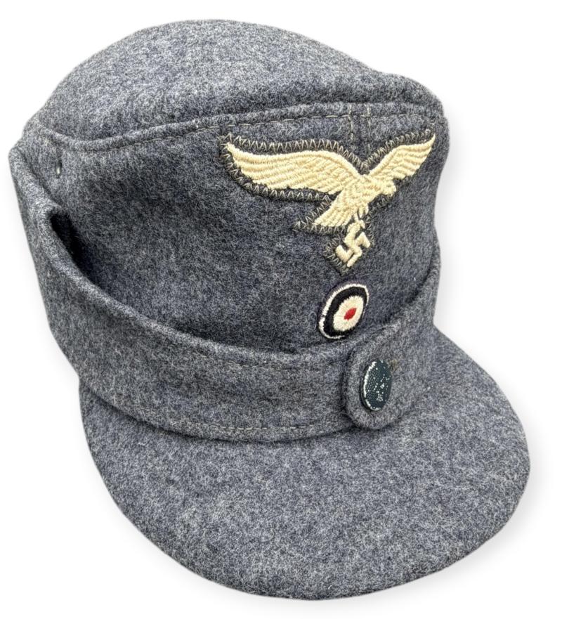 Luftwaffe single Button M43 Einheitzmutze
