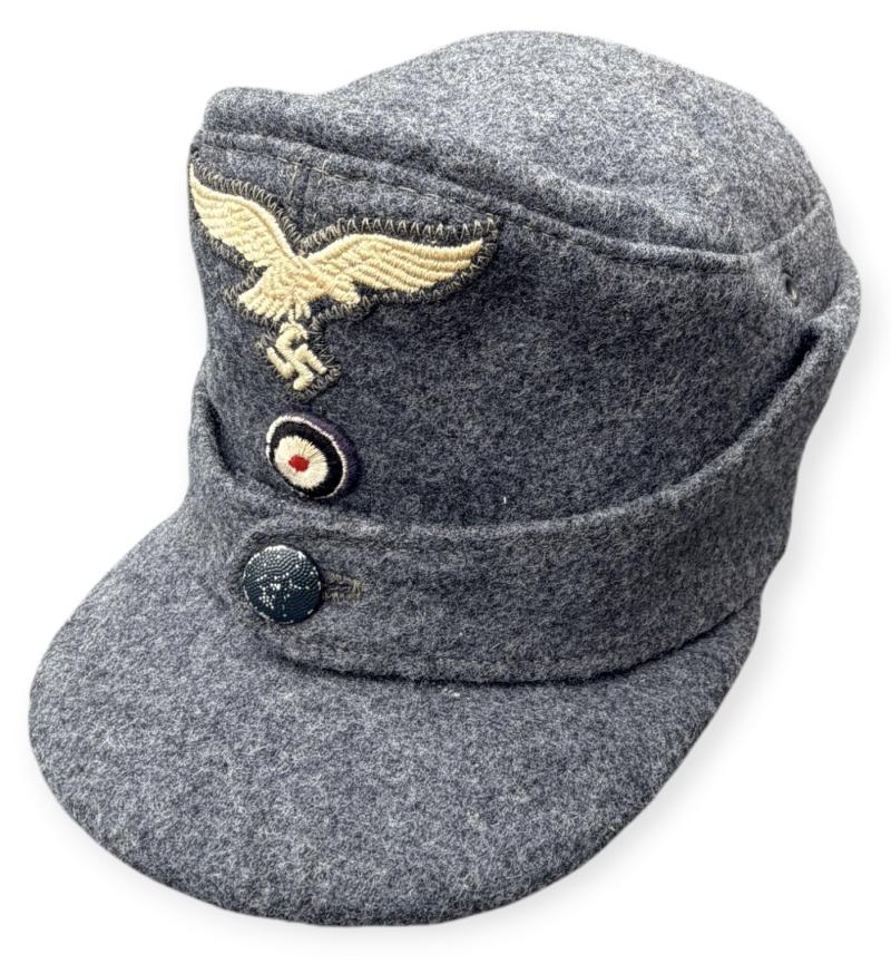 Luftwaffe single Button M43 Einheitzmutze