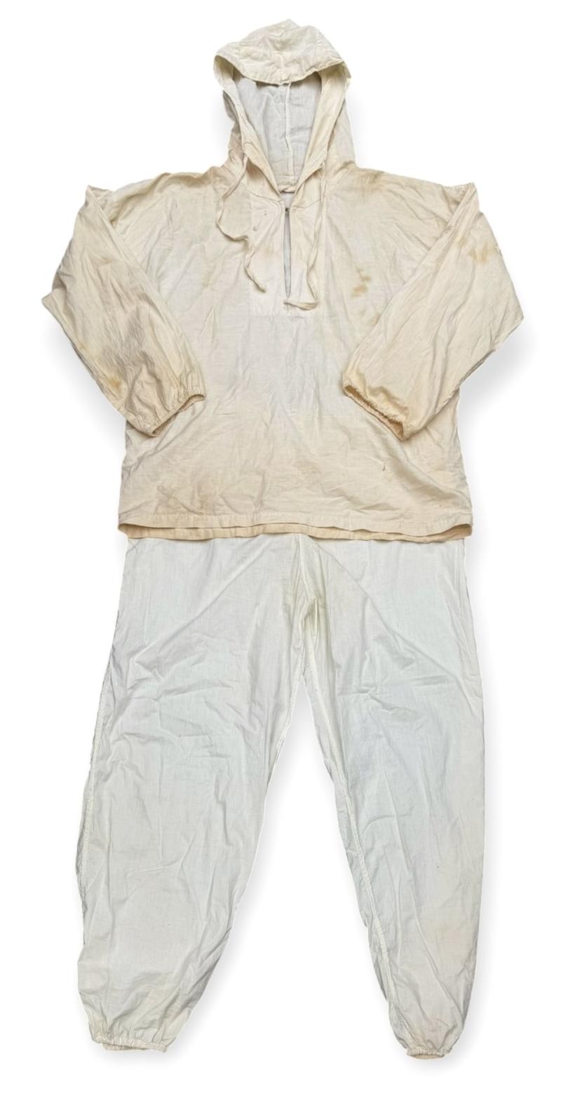 British WW2 Snow camo Smock & Trousers