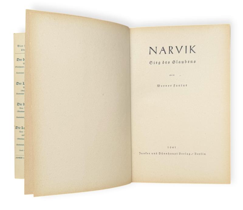 Gebirgsjäger Narvik Book by Werner Fantur