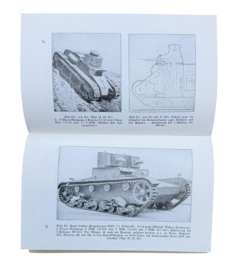 Booklet Panzerkampfwagen an die Front!