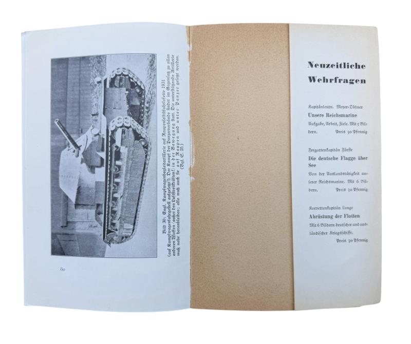 Booklet Panzerkampfwagen an die Front!