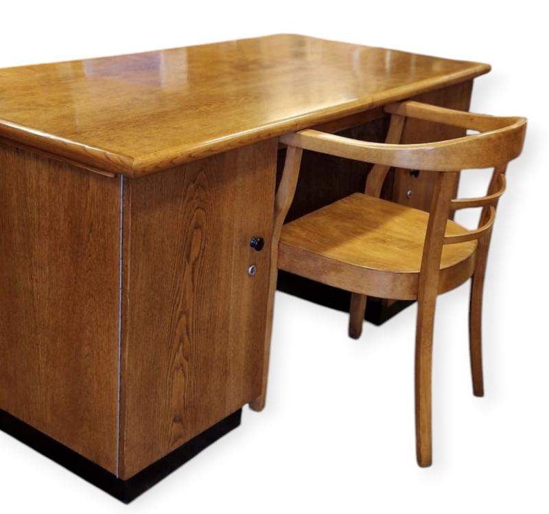 Big Luftwaffe Desk and Chair