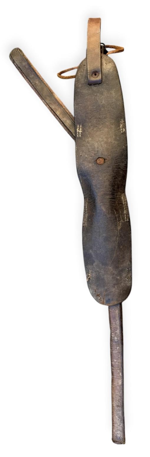 Wehrmacht or Dutch pre WW2 Horse Cavalry Baton in leather Cover