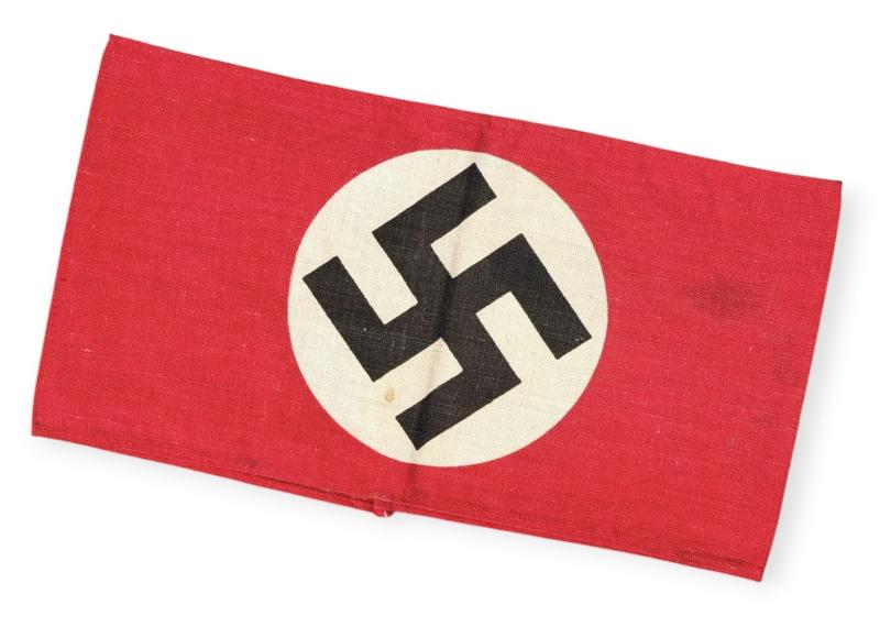 SA/NSDAP Swastika Armband (Marked)