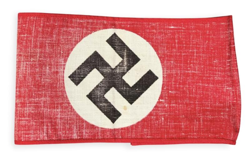 SA/NSDAP Swastika Armband (Marked)