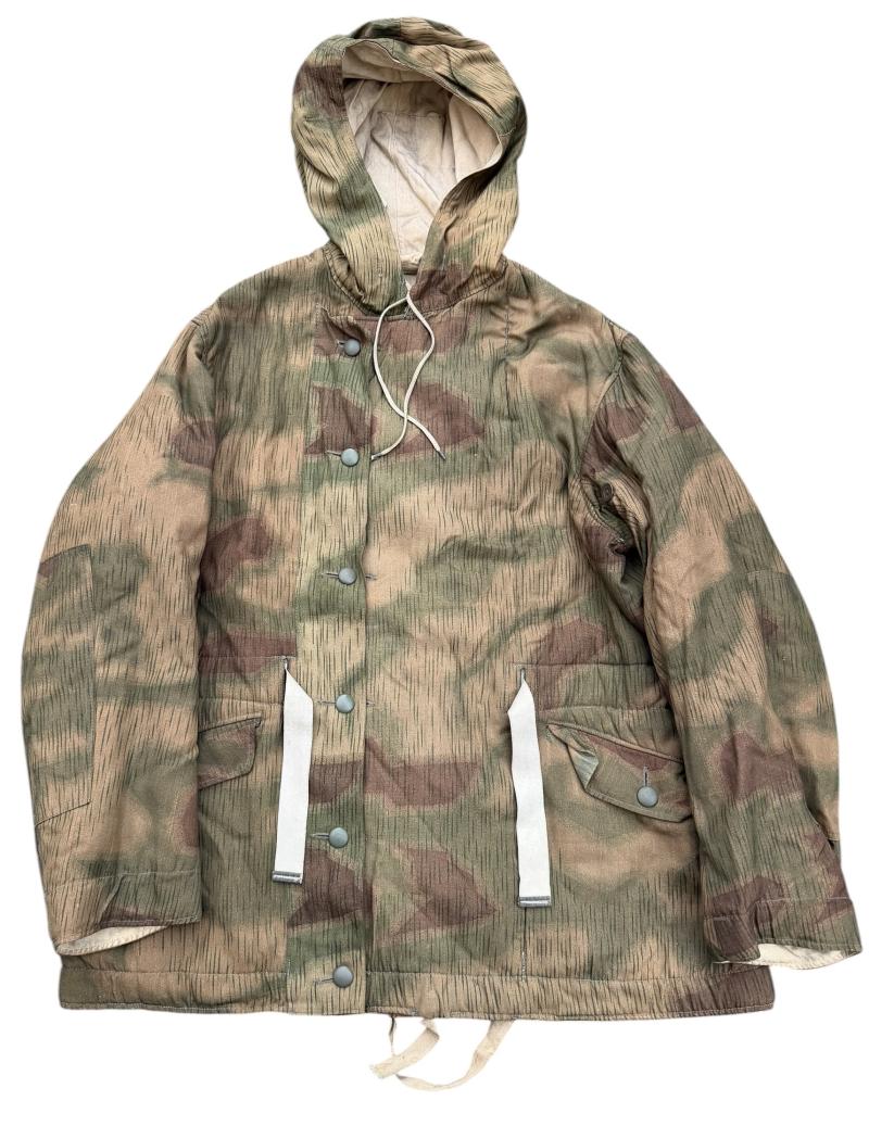 Wehrmacht/Luftwaffe reversable Water-Tan camo Parka