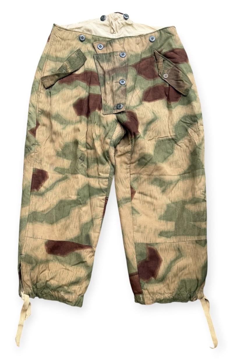 Wehrmacht/Luftwaffe reversable Water-tan camo winter Trousers