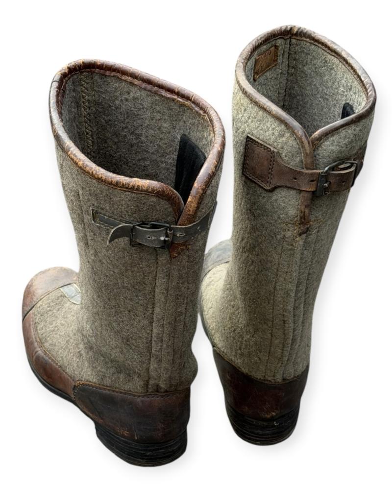 Wehrmacht early model Felt/Leather Winter Boots