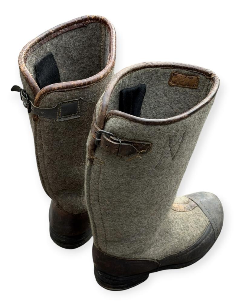 Wehrmacht early model Felt/Leather Winter Boots
