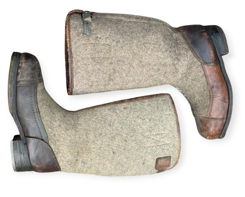 Wehrmacht early model Felt/Leather Winter Boots