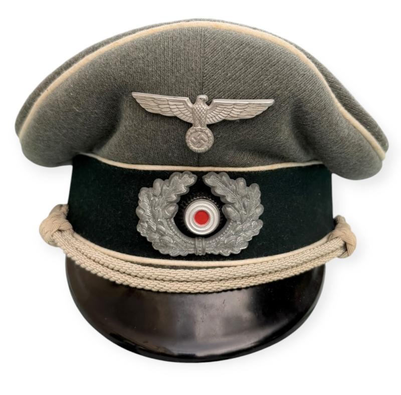 Wehrmacht Infantry Officers Schirrmutze (Visor Cap)