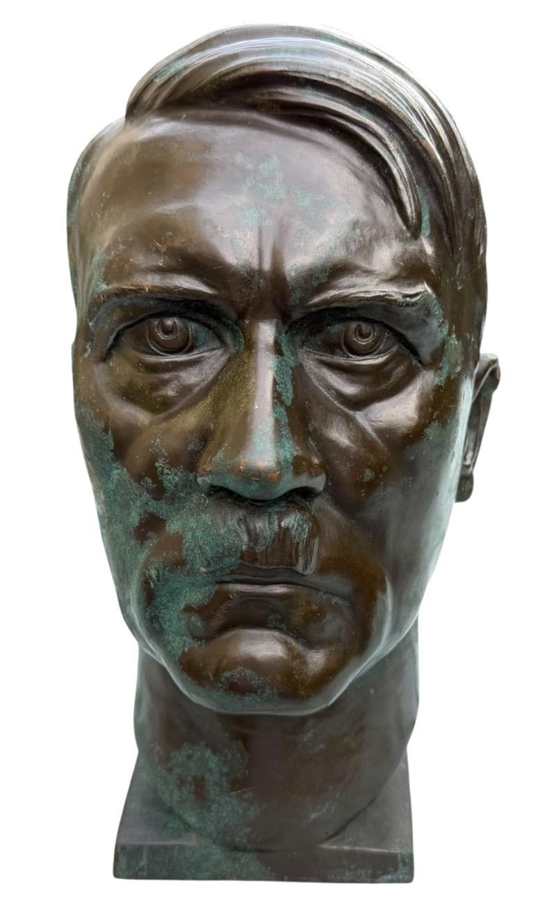 Life size Bronze Adolf Hilter Buste