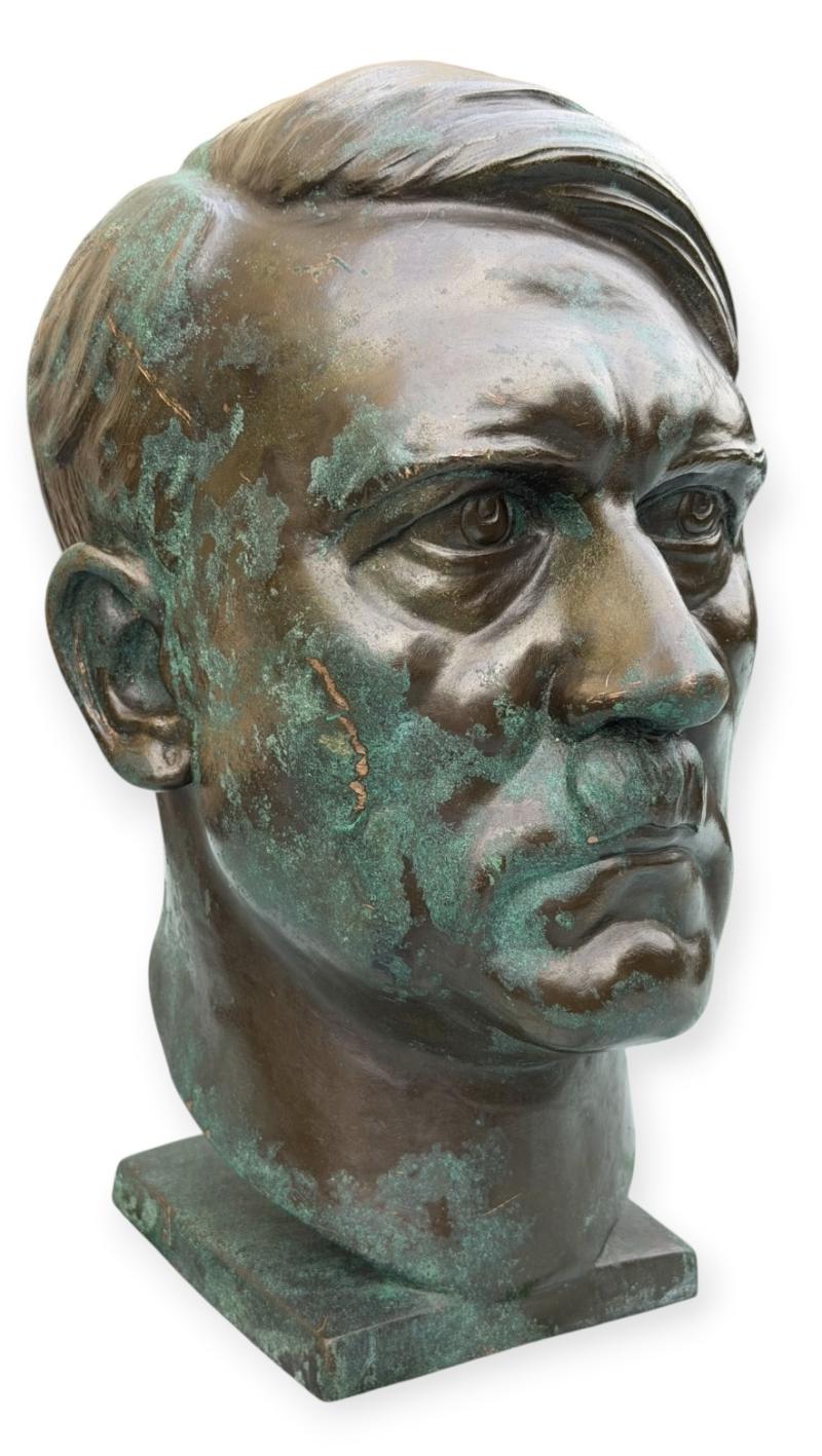 Life size Bronze Adolf Hilter Buste