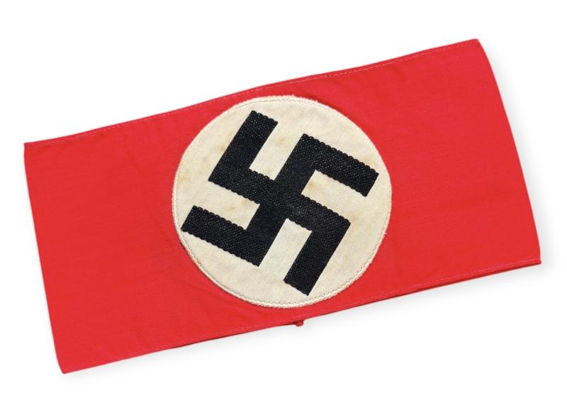 SA/NSDAP Swastika Armband (Marked)