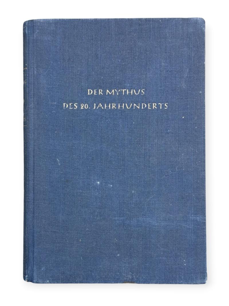 Alfred Rosenberg Book NSDAP/SS Stamped