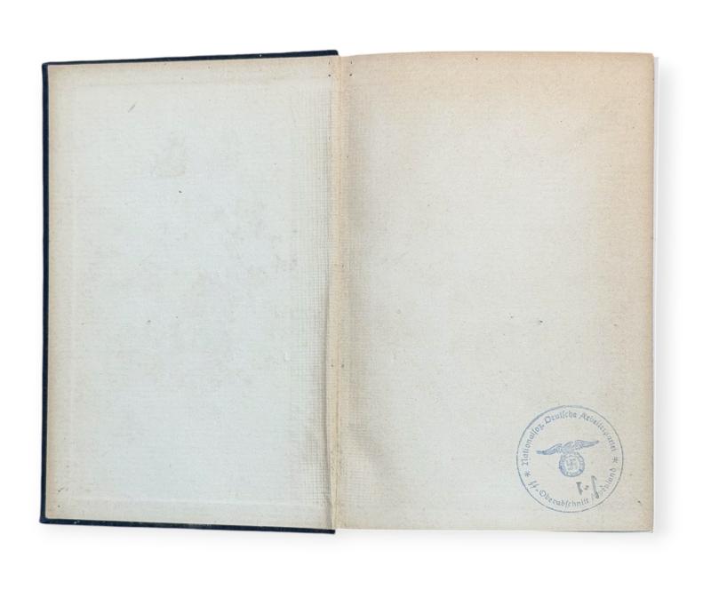 Alfred Rosenberg Book NSDAP/SS Stamped
