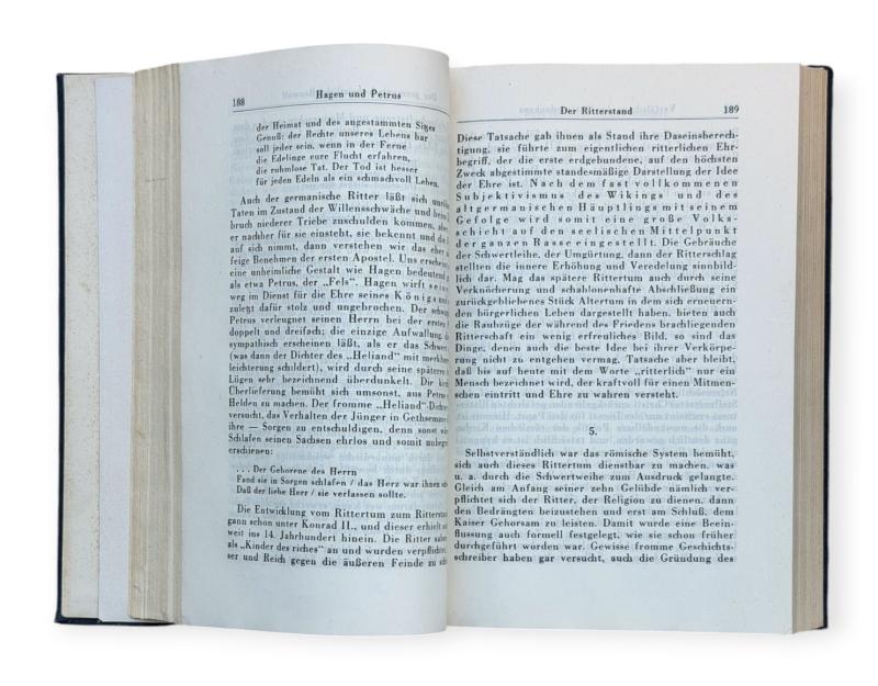 Alfred Rosenberg Book NSDAP/SS Stamped
