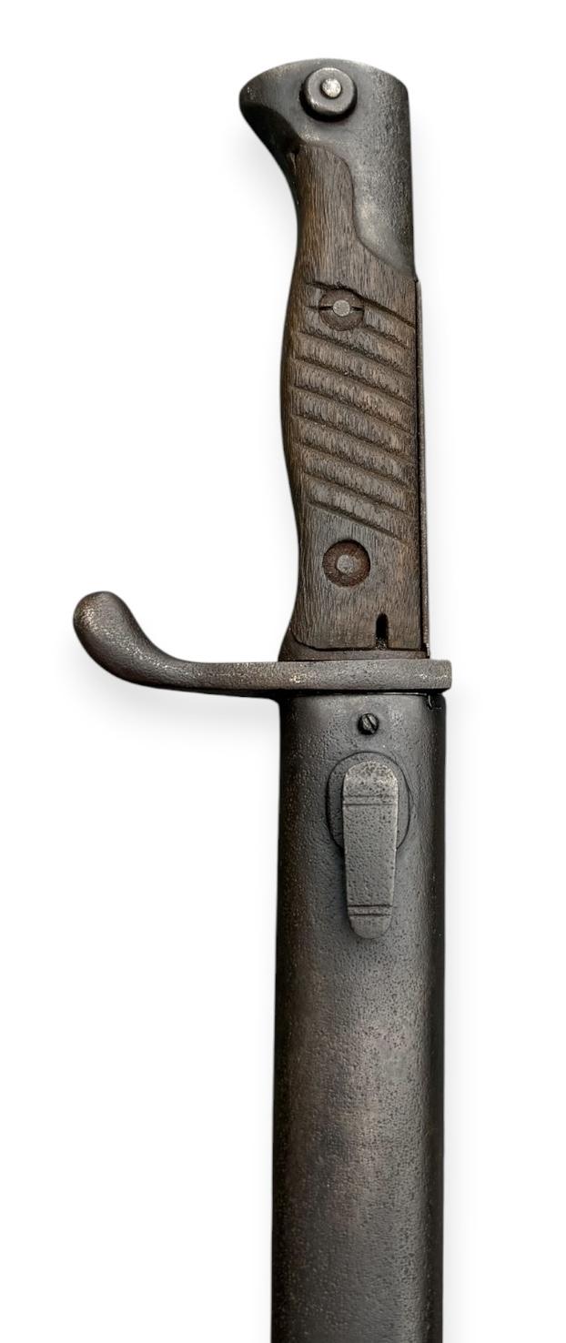 German WW1 Imperial shortened Sawback Butcher Knife Bayonet