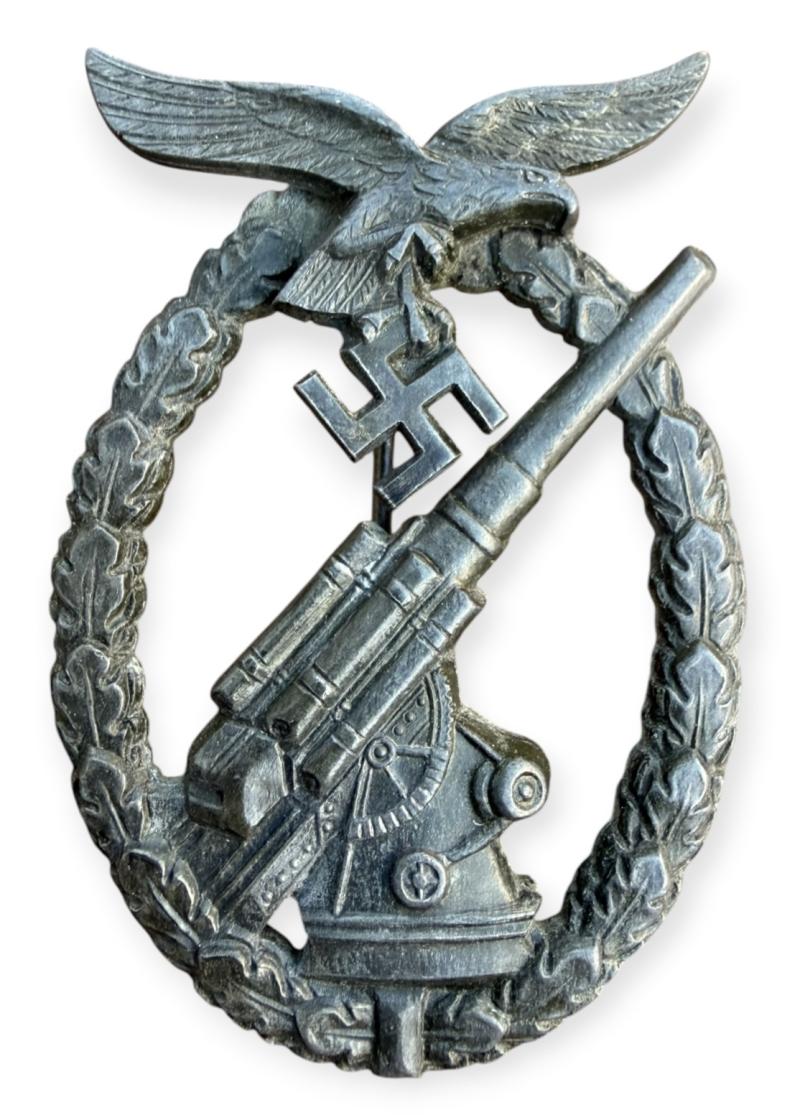 Luftwaffe Flak Abzeichen (Anti Aircraft Artillery Badge)