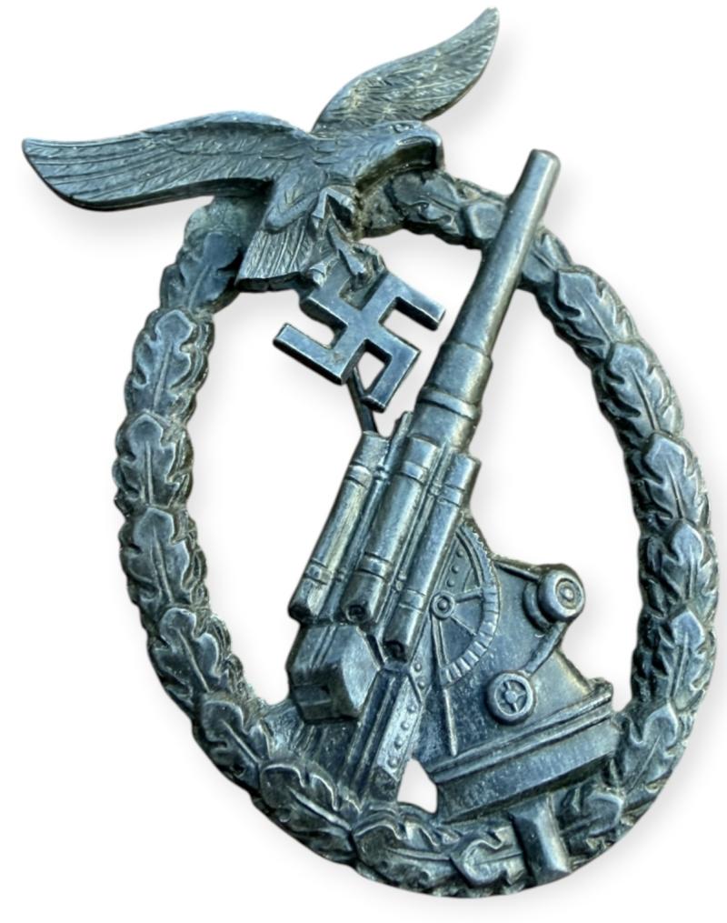 Luftwaffe Flak Abzeichen (Anti Aircraft Artillery Badge)