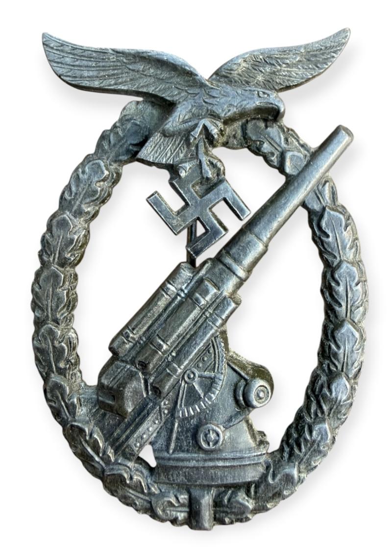 Luftwaffe Flak Abzeichen (Anti Aircraft Artillery Badge)