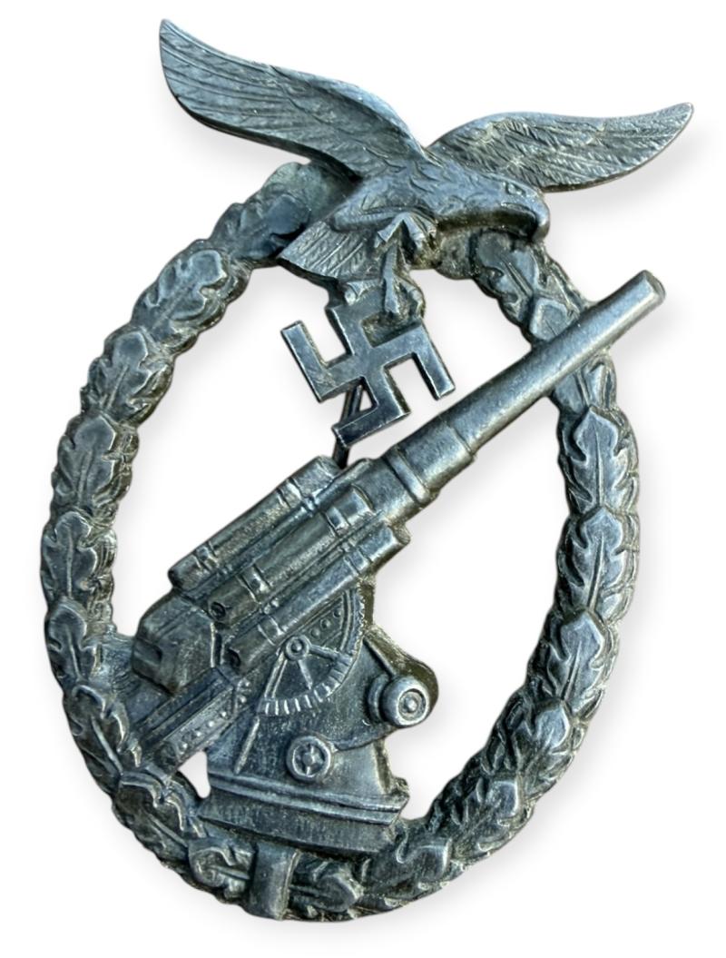 Luftwaffe Flak Abzeichen (Anti Aircraft Artillery Badge)