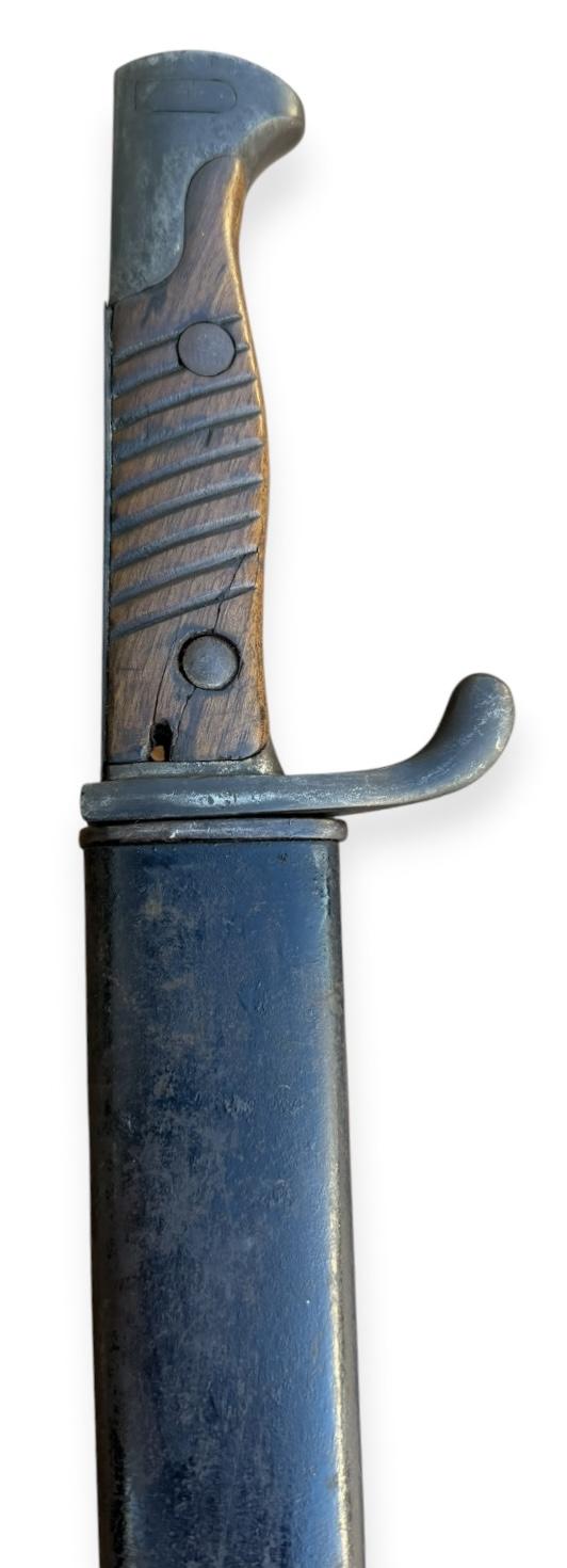 German WW1 Imperial Sawback Butcher Knife Bayonet
