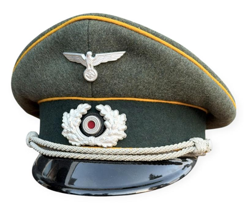 Wehrmacht Cavalry Officers Schirrmutze (Visor Cap)