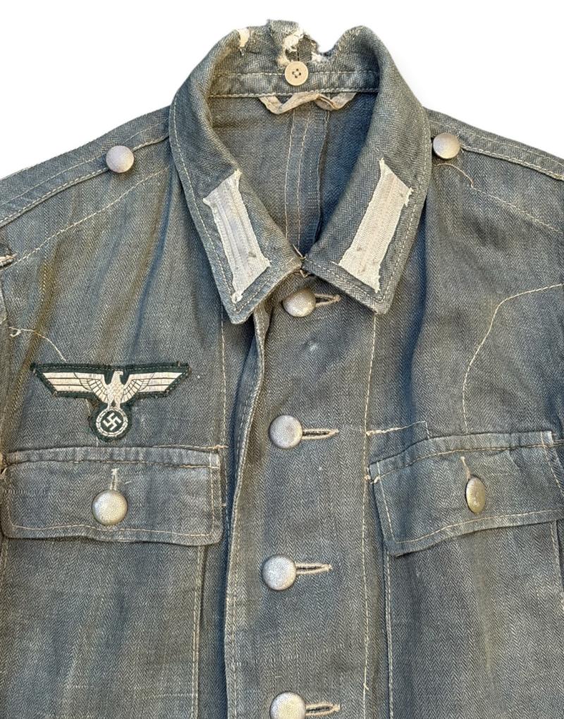 Wehrmacht Drillich M42 Combat Tunic (Summer)
