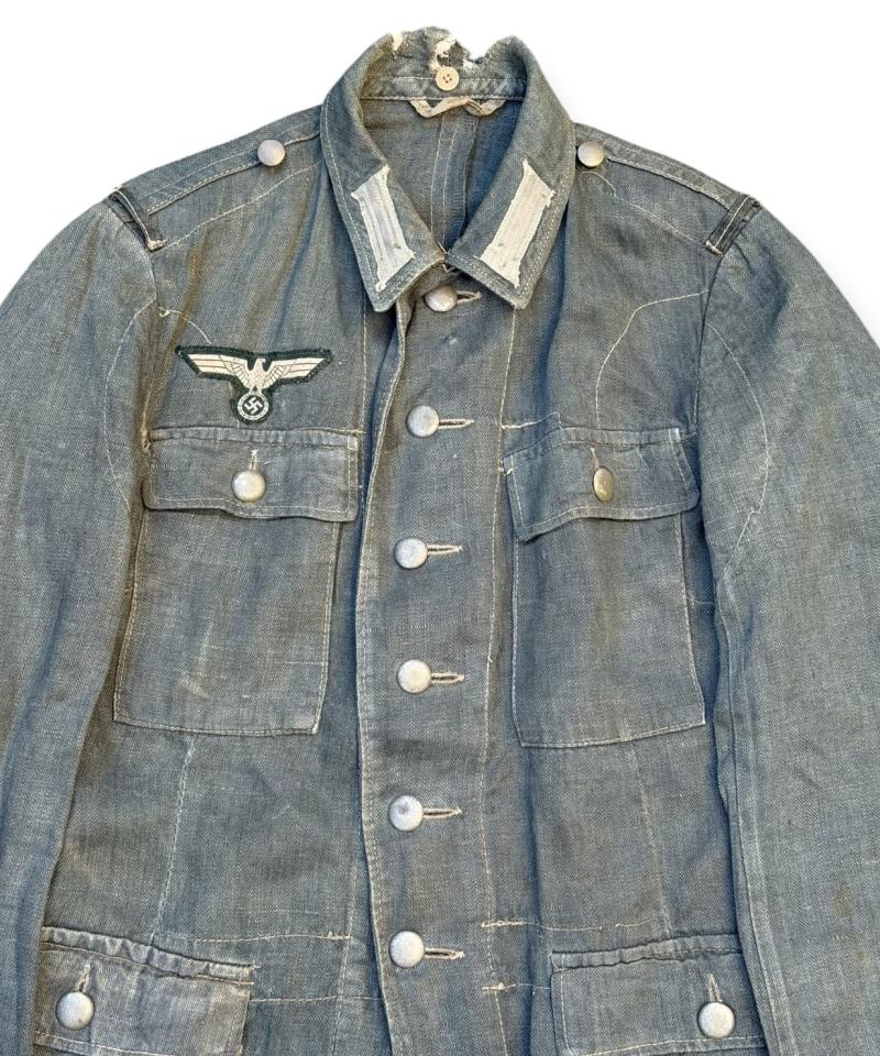 Wehrmacht Drillich M42 Combat Tunic (Summer)