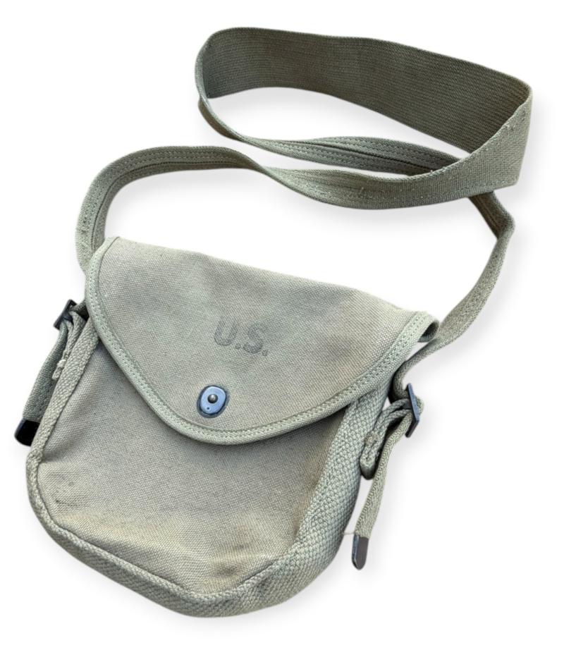 US WW2 Thompson Machingun Drum Carrying Pouch