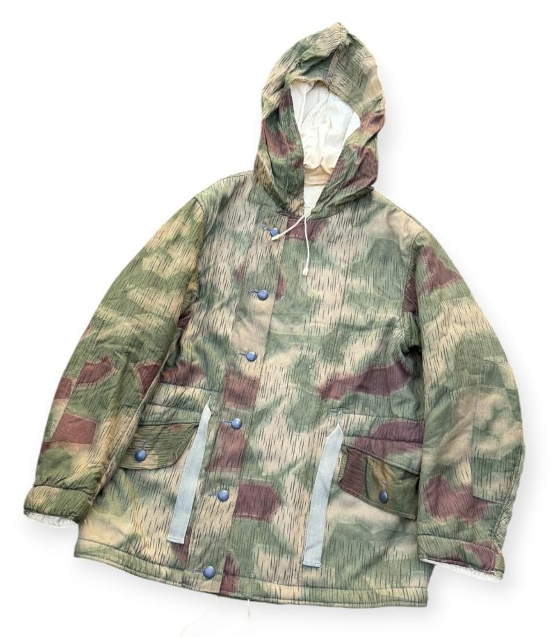 Wehrmacht/Luftwaffe reversable Water-Tan camo Parka