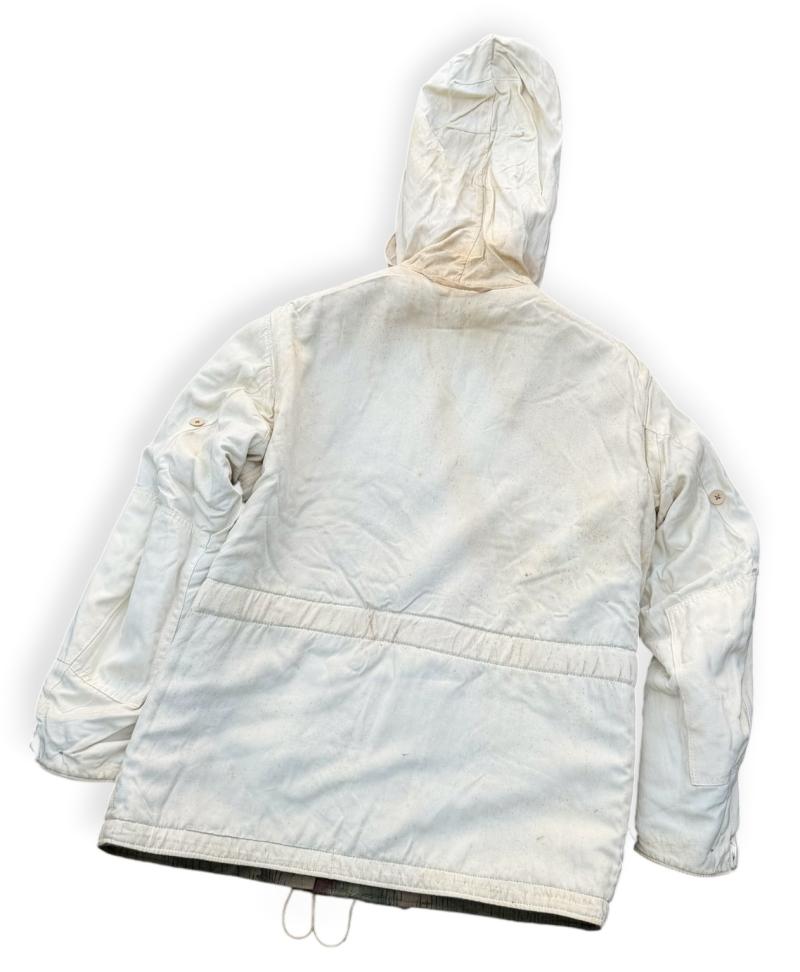 Wehrmacht/Luftwaffe reversable Water-Tan camo Parka