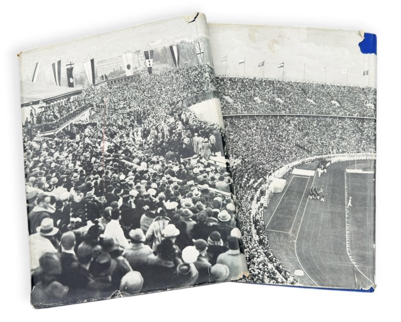 2 Third Reich Cigarette Pictures Albums 16th Olympic Games in Berlin