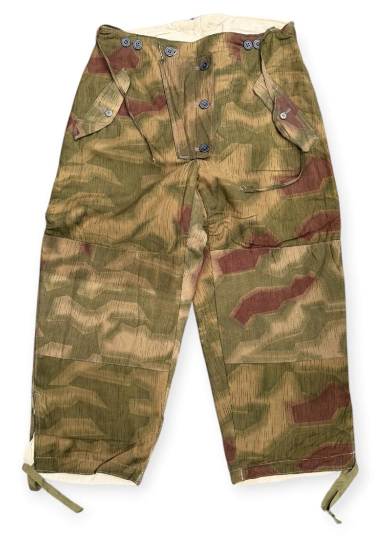 Wehrmacht/Luftwaffe reversable Water-tan camo winter Trousers