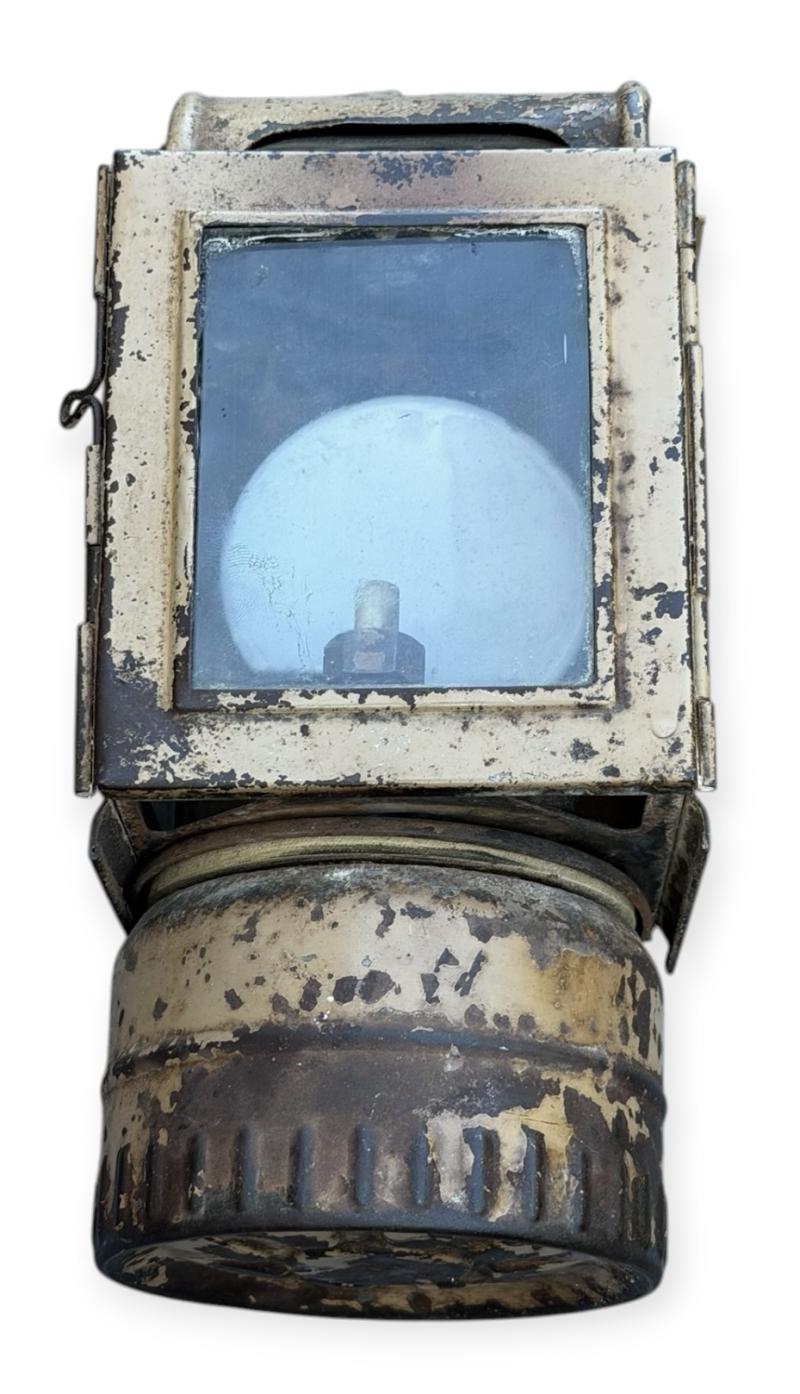 Wehrmacht metal Karbit Einheits Lantere (Lamp)